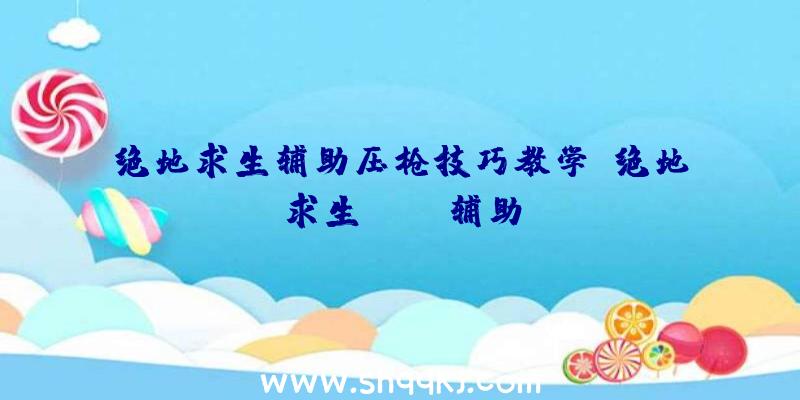 绝地求生辅助压枪技巧教学、绝地求生